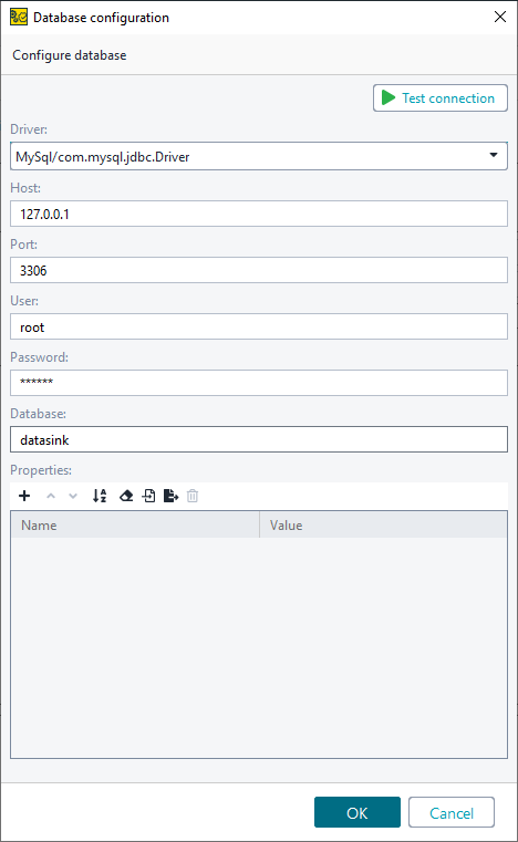 ReadyAPI: Configuring the database connection ReadyAPI: Configuring the database connection