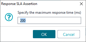 ReadyAPI: Configuring the Response SLA assertion ReadyAPI: Configuring the Response SLA assertion