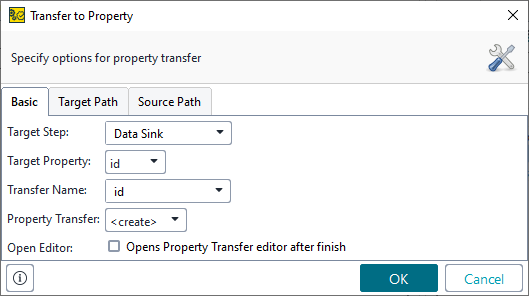 ReadyAPI: Transfer to property dialog ReadyAPI: Transfer to property dialog