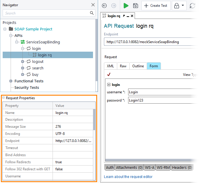 SOAP testing in ReadyAPI: SOAP Request properties SOAP testing in ReadyAPI: SOAP Request properties