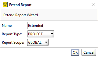 ReadyAPI: The Extend Report dialog ReadyAPI: The Extend Report dialog