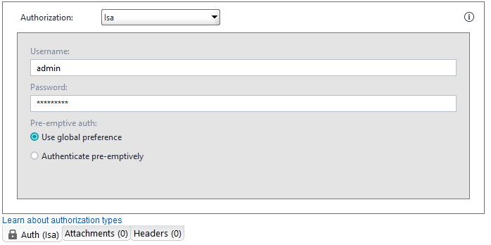 Basic authentication Basic authentication