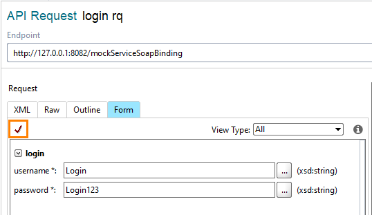 The Validate option in the Form editor The Validate option in the Form editor