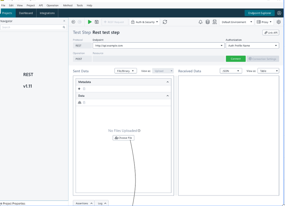 Test File Upload Send Test File Upload Send