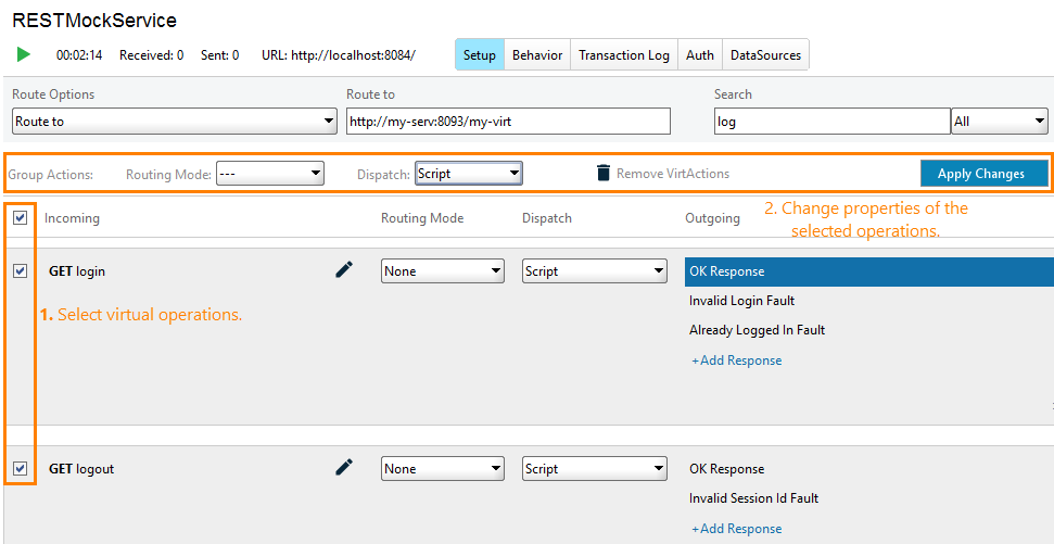 API testing and Ready! API: Changing properties of multiple operations
