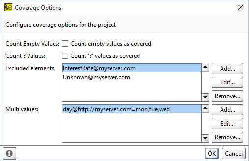 Coverage Options Coverage Options