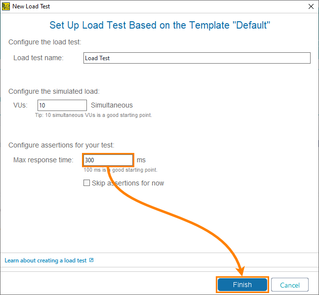 API load testing with ReadyAPI: Set Up Load Test Based on the Template "Default" API load testing with ReadyAPI: Set Up Load Test Based on the Template "Default"