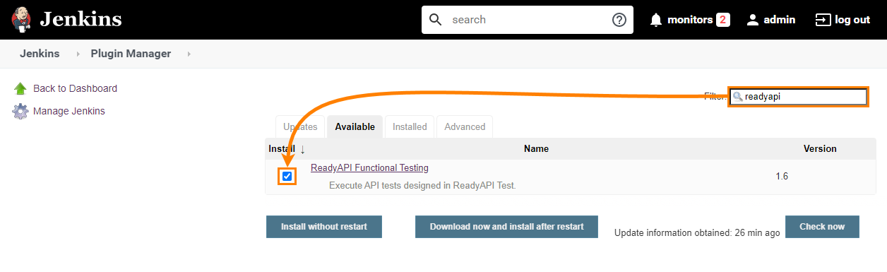 Automating ReadyAPI: Select ReadyAPI Functional Testing Plugin Automating ReadyAPI: Select ReadyAPI Functional Testing Plugin