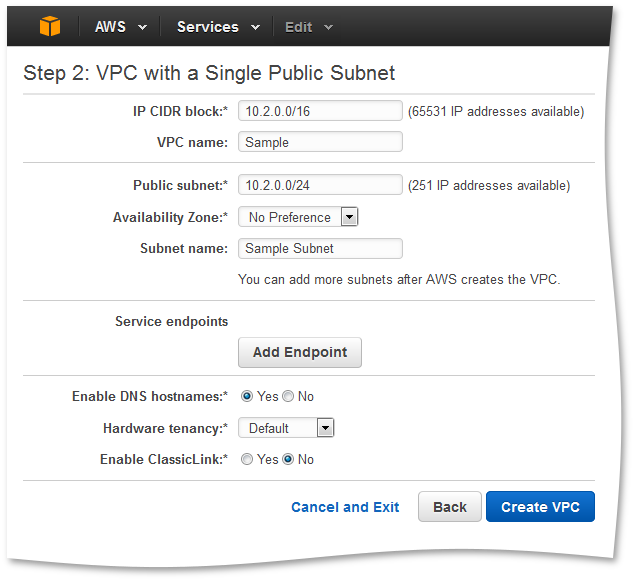 API distributed cloud testing with ReadyAPI: VPC Configuration API distributed cloud testing with ReadyAPI: VPC Configuration