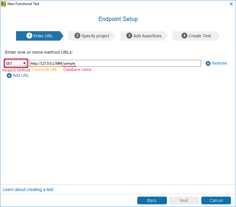 ReadyAPI: Specifying the request method