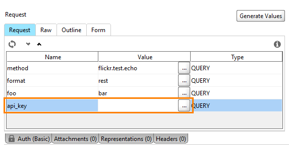 Removing the api_key