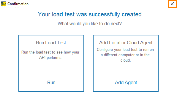 API load testing with ReadyAPI: Load test created successfully API load testing with ReadyAPI: Load test created successfully