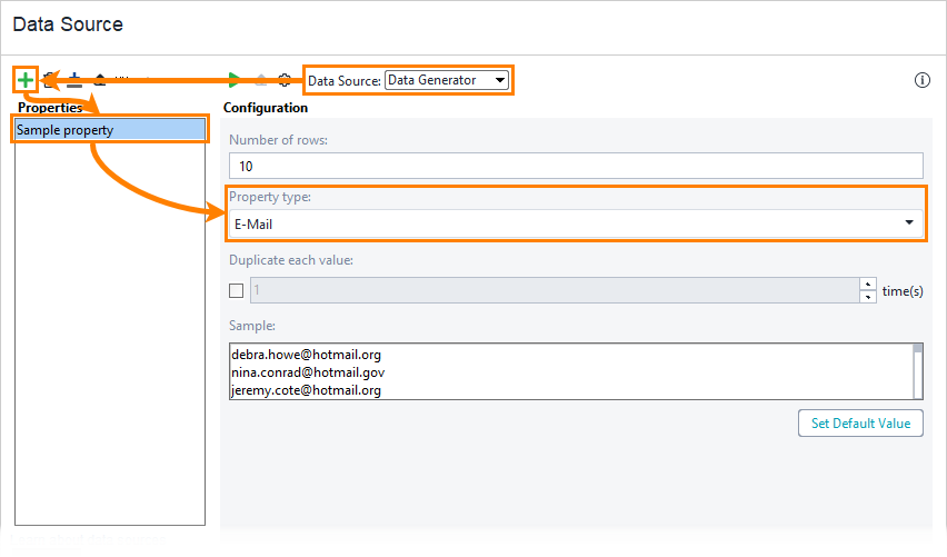 E-mail Data Generator E-mail Data Generator