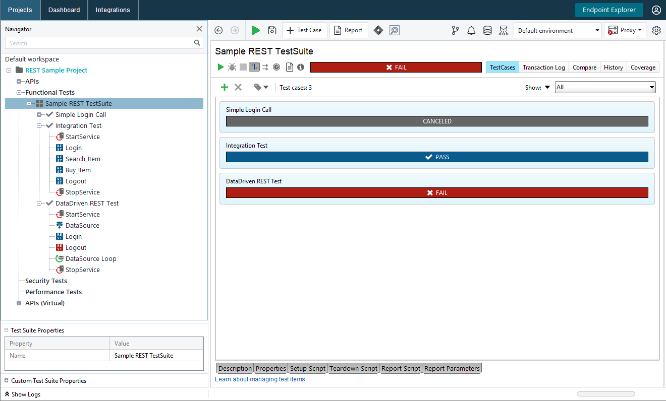 ReadyAPI: The color-blind mode enabled ReadyAPI: The color-blind mode enabled