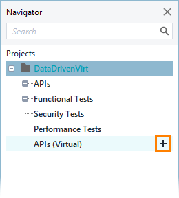 Service virtualization and API testing: Add a virtual service