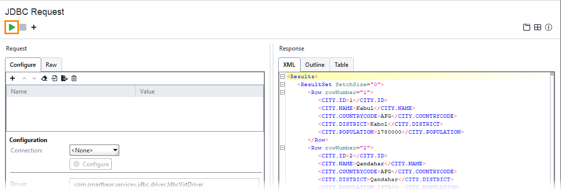 JDBC service virtualization and database testing: Get a changed response JDBC service virtualization and database testing: Get a changed response
