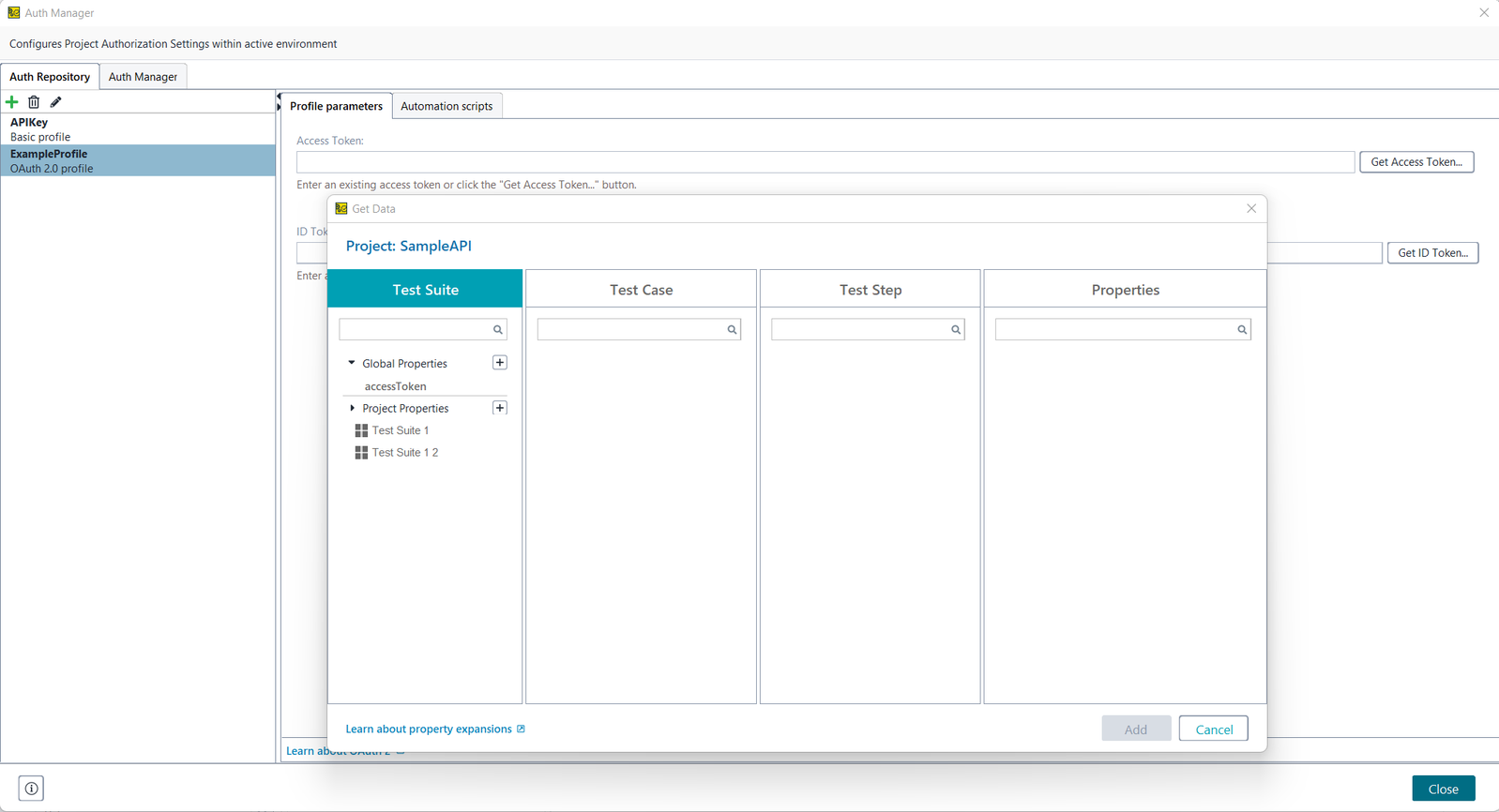 Insert Property Expansion Insert Property Expansion