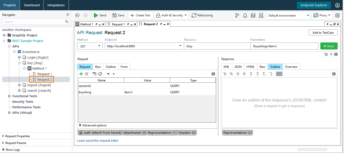 A method with new request A method with new request