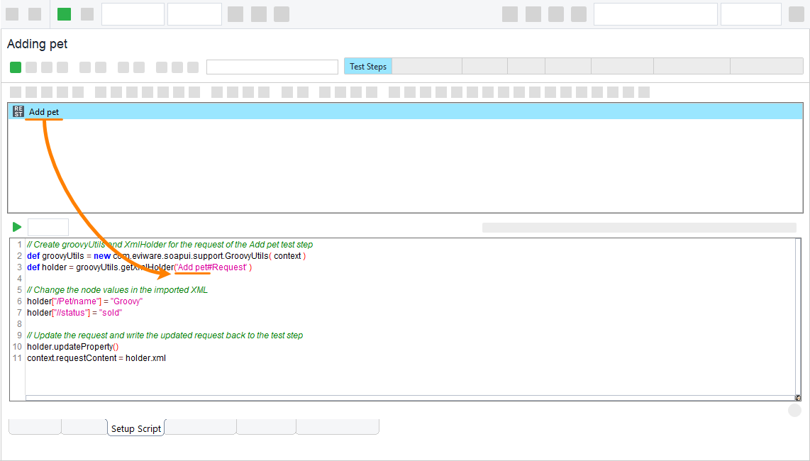 Modifying XML from a Groovy script