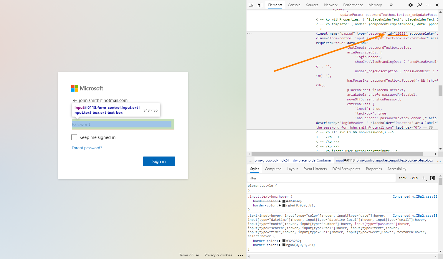 Azure authorization automation in ReadyAPI: Inspect password screen Azure authorization automation in ReadyAPI: Inspect password screen