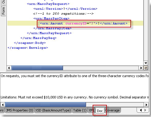 The Doc panel The Doc panel