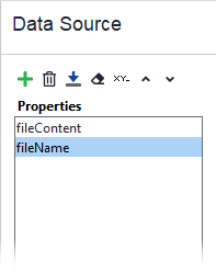 Directory data source example: Data source properties Directory data source example: Data source properties
