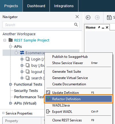 Clicking Refactor Definition