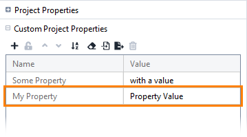 Add a new custom property