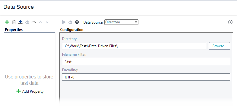 The Directory datasource The Directory datasource