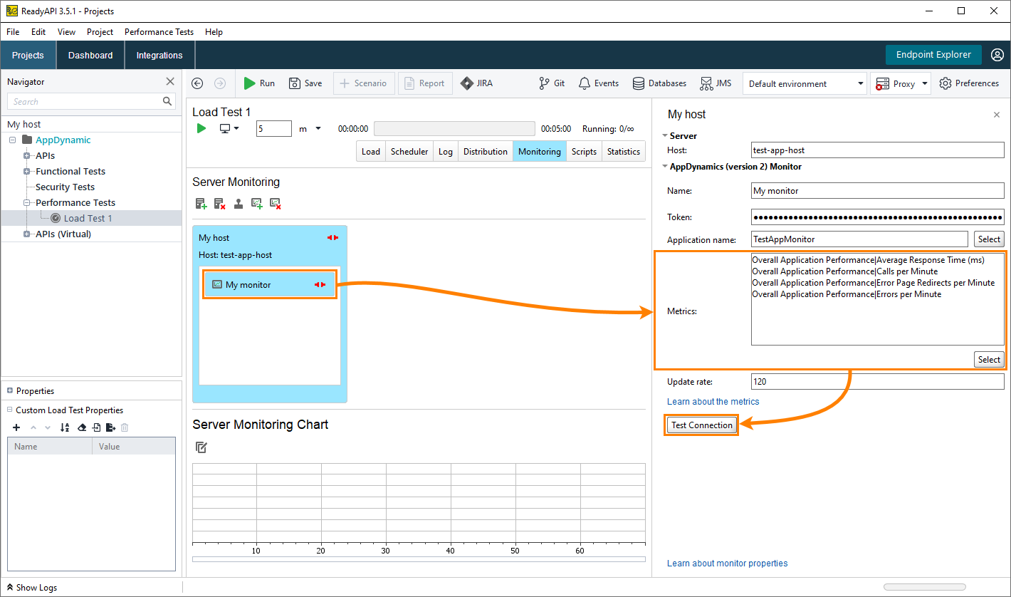 AppDynamics monitor: Editing list of metrics AppDynamics monitor: Editing list of metrics