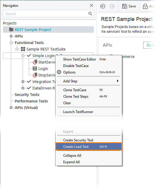 API load testing with ReadyAPI: New load test API load testing with ReadyAPI: New load test