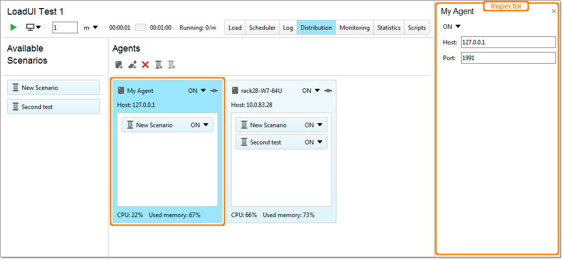 API distributed load testing with ReadyAPI: The load agent inspector API distributed load testing with ReadyAPI: The load agent inspector