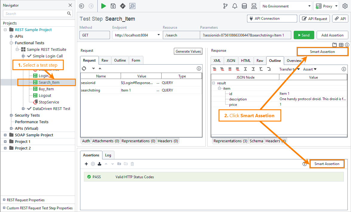 Assertions in ReadyAPI: Add Smart Assertion Assertions in ReadyAPI: Add Smart Assertion
