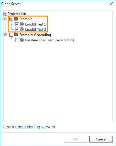 API load testing with ReadyAPI: The Clone Server Dialog API load testing with ReadyAPI: The Clone Server Dialog