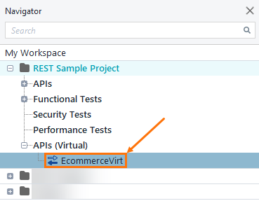 Selecting Virtual Service