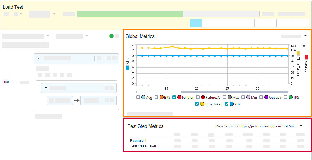 API load testing with ReadyAPI: Load Page