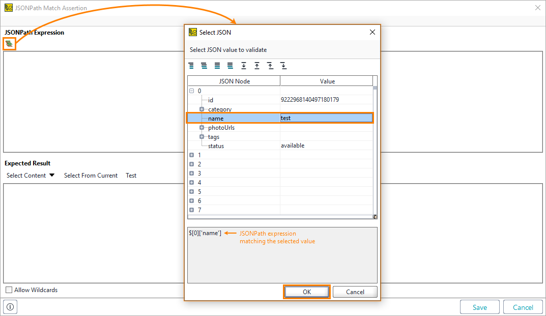 Functional testing of web services: Select a value from a JSON response Functional testing of web services: Select a value from a JSON response