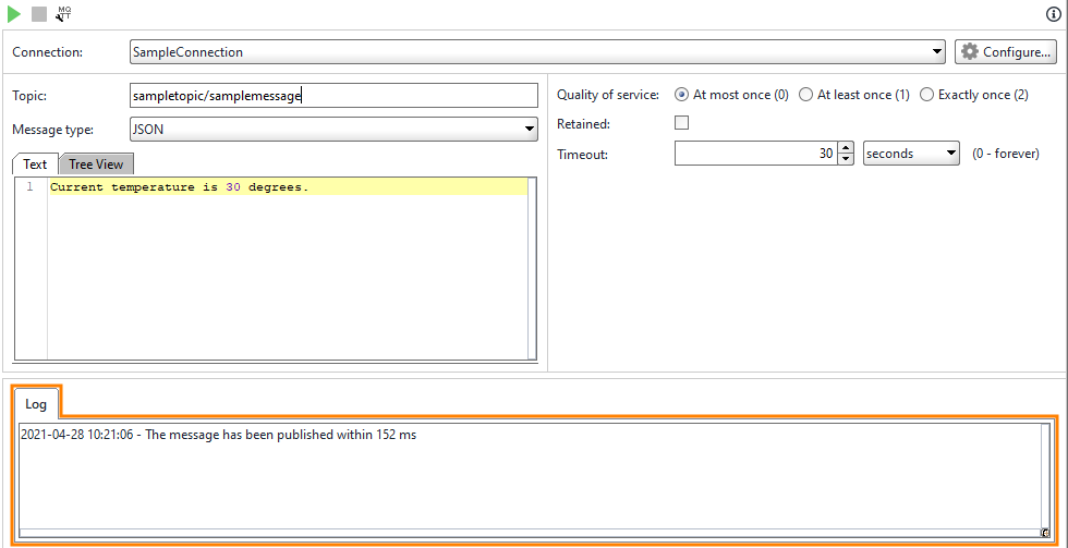 ReadyAPI: The test step log ReadyAPI: The test step log