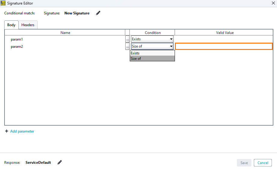 Verifying Array Size in Signatures