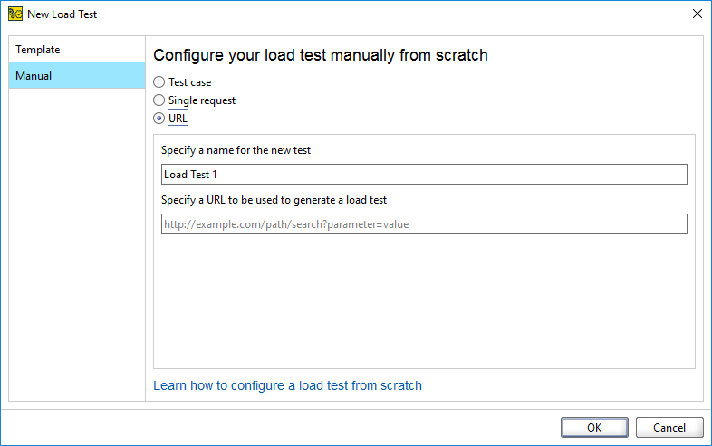 API load testing with ReadyAPI: The New Load Test Dialog