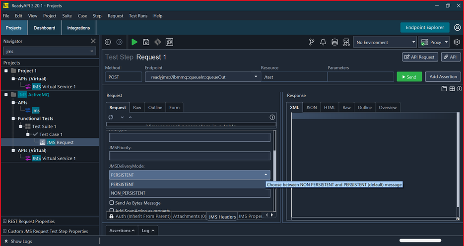 JMS Delivery Mode JMS Delivery Mode
