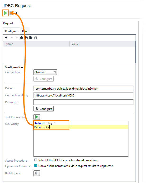 JDBC service virtualization and database testing: Run JDBC connection JDBC service virtualization and database testing: Run JDBC connection