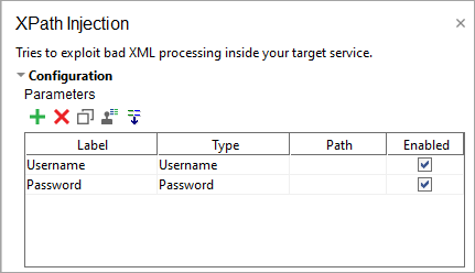 ReadyAPI: Configuring the XPath Injection scan ReadyAPI: Configuring the XPath Injection scan