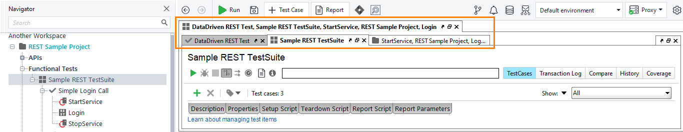 Grouped tabs Grouped tabs