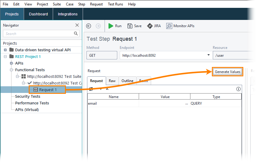 ReadyAPI: Generating values ReadyAPI: Generating values