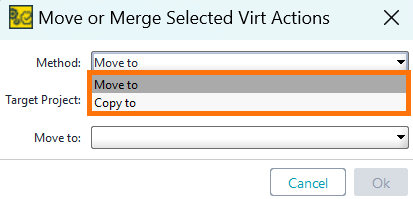 Move to or Copy to Selection