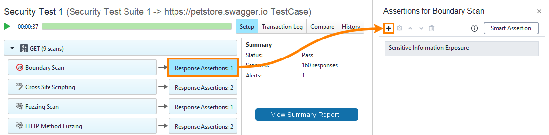 ReadyAPI: Adding an assertion to the Boundary Scan ReadyAPI: Adding an assertion to the Boundary Scan