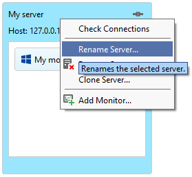 API load testing with ReadyAPI: Rename the Server API load testing with ReadyAPI: Rename the Server