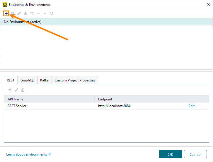 ReadyAPI: Creating the first environment ReadyAPI: Creating the first environment