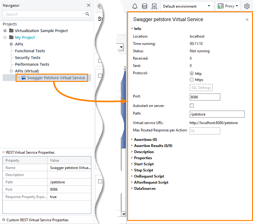 Service virtualization and API tesitng: Properties of a RESTful virtual service Service virtualization and API tesitng: Properties of a RESTful virtual service